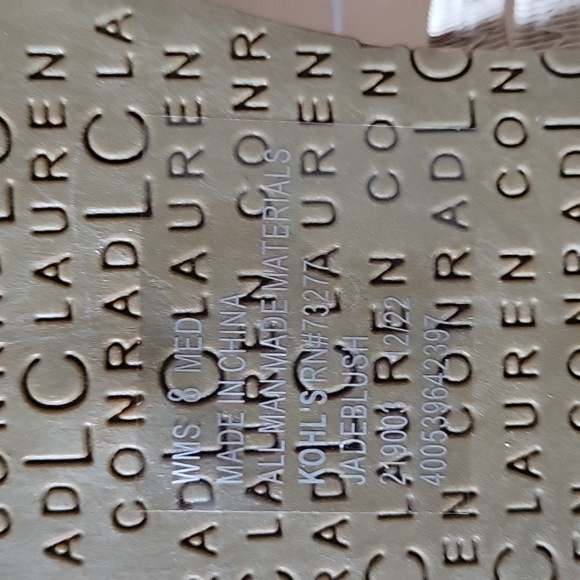 LC Lauren Conrad Jadeblush Strappy Slide Sandals, 8, Blush, NWT - Picture 4 of 6